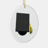 卒業の帽子 セラミックオーナメント (右)