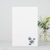 卒業の帽子 便箋 (スタンド正面)