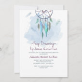 卒業の招待状の夢を見を保って下さい 招待状 (正面)