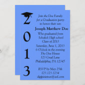 卒業の招待状 招待状 (正面/裏面)