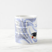 卒業の教女の詩のマグ コーヒーマグカップ (中央)