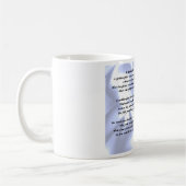 卒業の教女の詩のマグ コーヒーマグカップ (左)