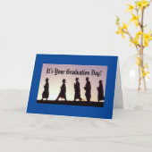 卒業の日だ！ カード (黄色い花)