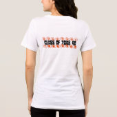 卒業の時等への変更の区分 トライブレンドＴシャツ (裏面)