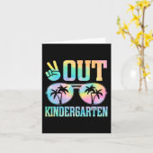 卒業の最後の日Gif幼稚園 カード (黄色い花)