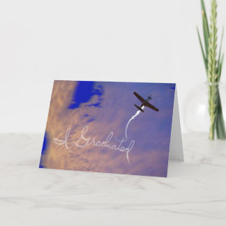 卒業の発表 招待状