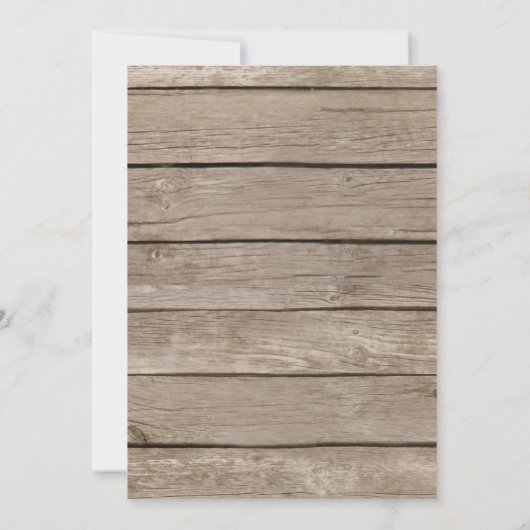 卒業の発表 招待状 (裏面)