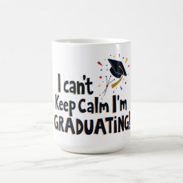 卒業の興奮 コーヒーマグカップ