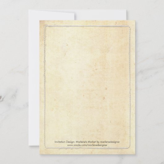 卒業の裏庭BBQの招待状 招待状 (裏面)