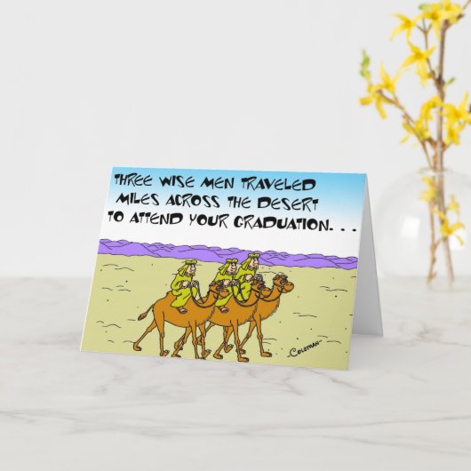 卒業の賢者 カード (黄色い花)