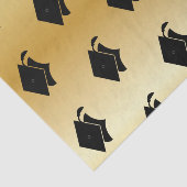 卒業の金ゴールドのティッシュペーパー 薄葉紙 (詳細)