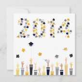 卒業の2014年のパーティの招待状II 招待状 (正面)