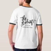 卒業のTシャツ Tシャツ (裏面フル)