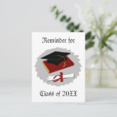 卒業はがき 案内ポストカード (スタンド正面)