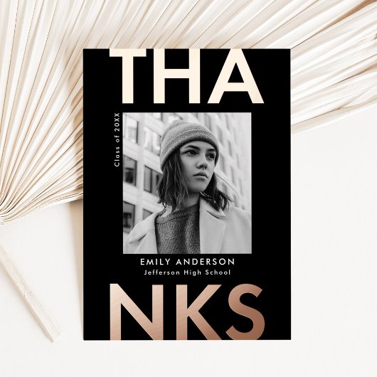 卒業はっきりしたバラ金ゴールド卒業サンキューカード 箔招待状