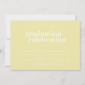 卒業はっきりした者 |写真卒業招待状 招待状 (裏面)