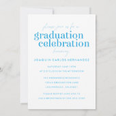 卒業はっきりした者 |写真卒業招待状 招待状 (裏面)