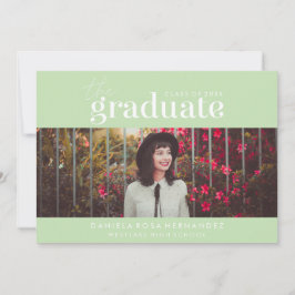 卒業はっきりした者 |写真卒業招待状 招待状