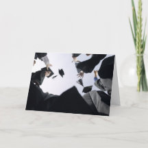 卒業はカードをおおいます