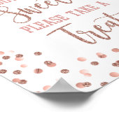 卒業は甘いトリートサインバラ ポスター (角)