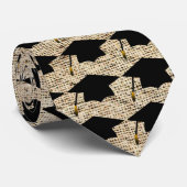 卒業は首のタイをおおいます ネクタイ (ロール)