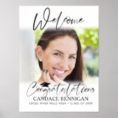 卒業へようこそ1フォトスクリプトおめでとう ポスター (正面)