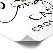 卒業へようこそ3写真スクリプトおめでとう ポスター (角)