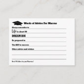 卒業アドバイスウィズグラードパーティー アドバイスカード (正面)