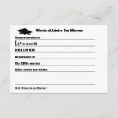 卒業アドバイスウィズグラードパーティー エンクロージャーカード (正面)