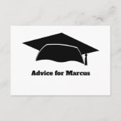 卒業アドバイスウィズグラードパーティー エンクロージャーカード (裏面)