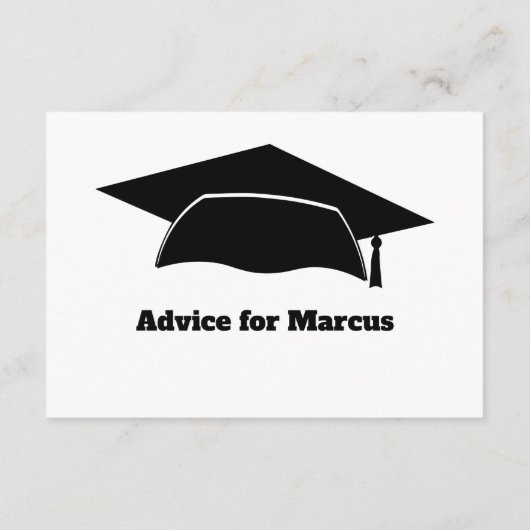 卒業アドバイスウィズグラードパーティー エンクロージャーカード (裏面)