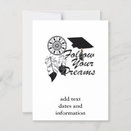 卒業アドバイス後を追：夢！ マグネット招待状