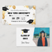 卒業アポイントメントカード 予約カード (正面/裏面)