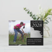 卒業アート者 |抽象芸術魅力的スプラッシュ2写真 案内状 (スタンド正面)