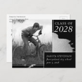 卒業アート |抽象芸術スプラッシュ写真ありがとうございます ポストカード (正面/裏面)