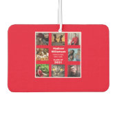 卒業エアフレッシュ8フォトコラージクラスOf Year カーエアーフレッシュナー (正面)