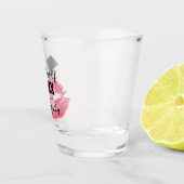 卒業エレガントとクラス20XX、ピンクグリッターキス ショットグラス (右)