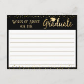 卒業エレガントアドバイス アドバイスカード (裏面)