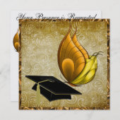 卒業エレガントイベント- SRF 招待状 (正面/裏面)