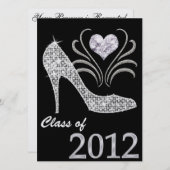 卒業エレガントイベント- SRF 招待状 (正面/裏面)