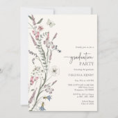 卒業エレガントパーティー招待状 招待状 (正面)