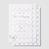 卒業エレガントミニマル会 ベラム紙招待状 (オフセット (招待状))