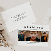 卒業エレガントモダンシンプル3写真卒業