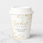 卒業エレガントモダン者 紙コップ (正面)