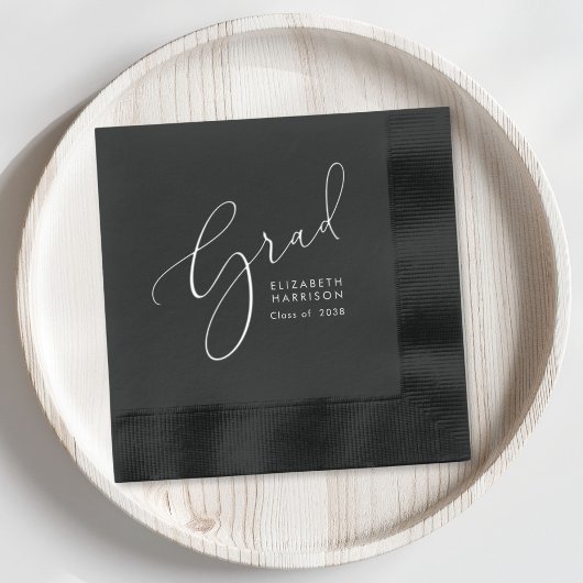 卒業エレガント会 箔ナプキン