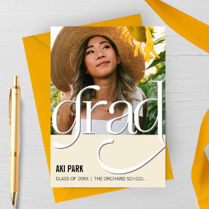 卒業エレガント写真発表会 案内状