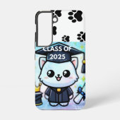 卒業エレガント子猫 SAMSUNG GALAXYケース (裏面)