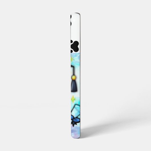 卒業エレガント子猫 SAMSUNG GALAXYケース (左側面)