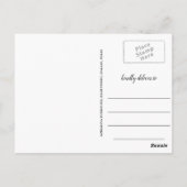 卒業エレガント後の写真を保存 ポストカード (裏面)