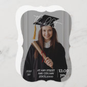 卒業エレガント招待状 – 「やったな！ (正面/裏面)